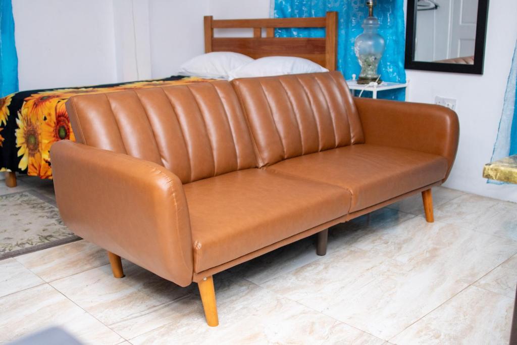 Posezení v ubytování PRI Studio Apartment