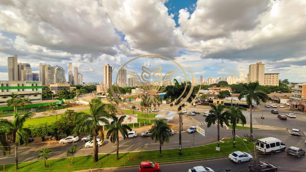 Nespecifikovaný výhled na destinaci Goiânia nebo výhled na město při pohledu z apartmánu