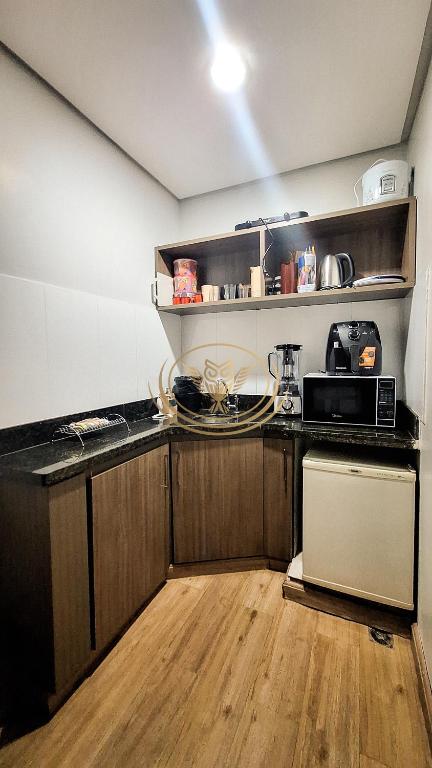 Kuchyň nebo kuchyňský kout v ubytování Coruja Imob - Flat Crystal Place