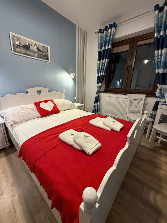 Pensjonat Riwiera z widokiem na Zalew Wiślany