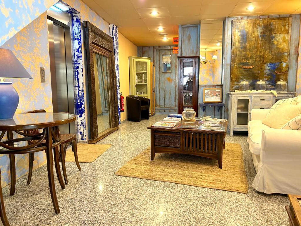 Istumisnurk majutusasutuses La Posada d'Àneu by RdA Hotels