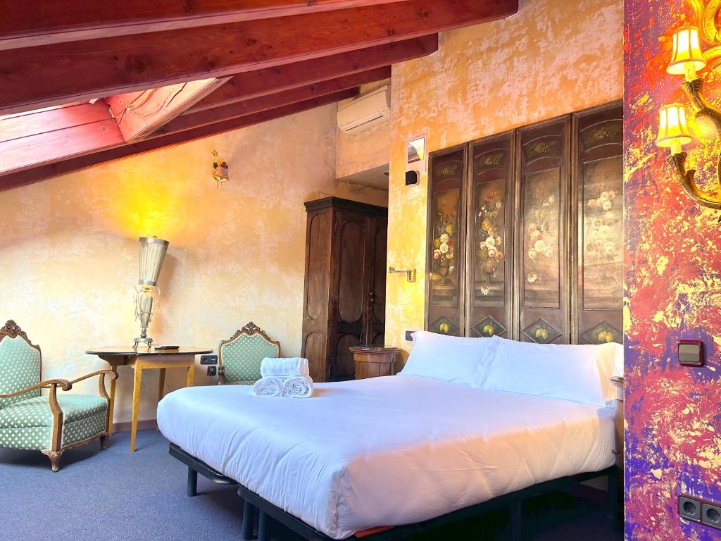 Voodi või voodid majutusasutuse La Posada d'Àneu by RdA Hotels toas