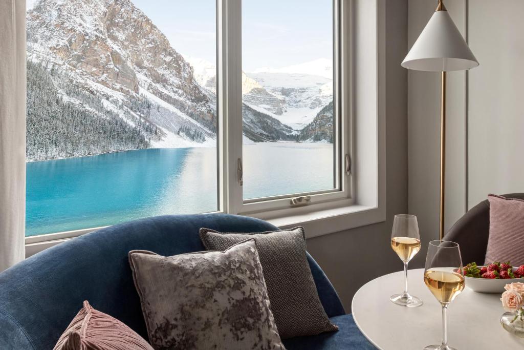 Fairmont Château Lake Louise - Chambre De Luxe Avec Vue Sur Le Lac