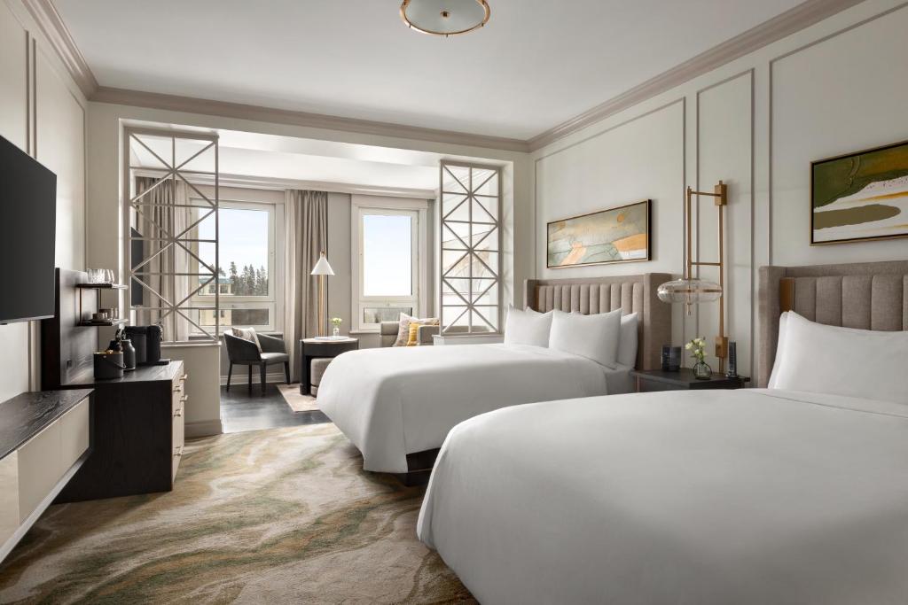 Fairmont Château Lake Louise - Suite Junior Avec Deux Lits Queennes