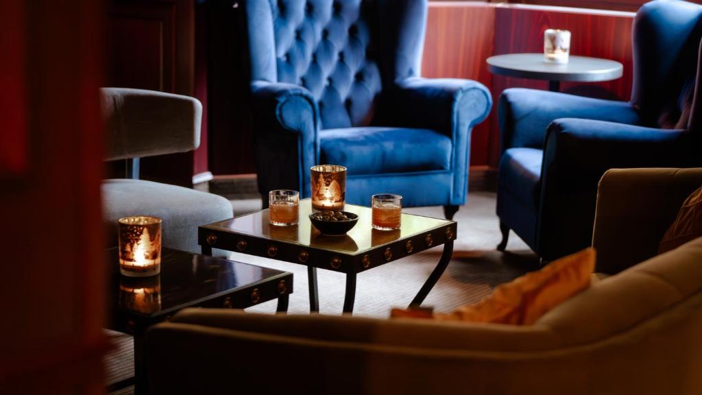 Posezení v ubytování Hotel Soyka