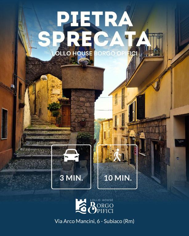 Fotografie z fotogalerie ubytování Lollo House Borgo Opifici v destinaci Subiaco
