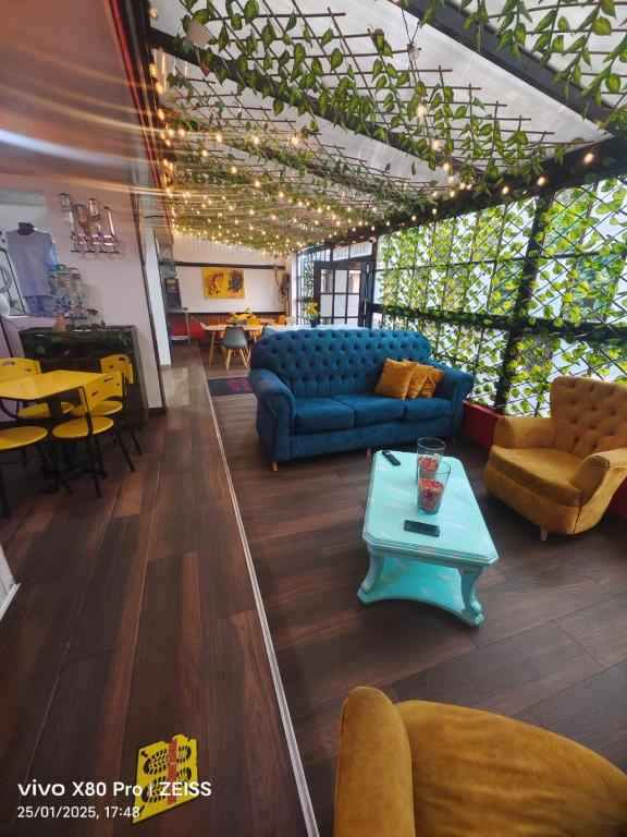 Posezení v ubytování Hotel Kristal Ferial