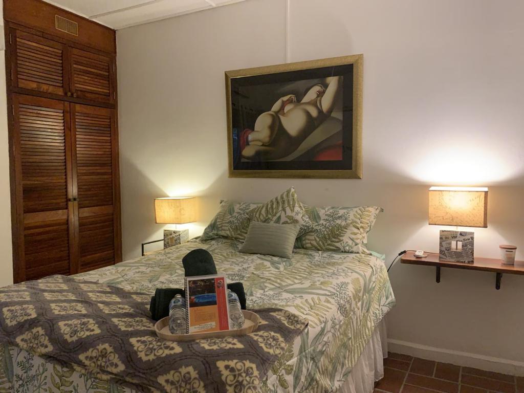 Postel nebo postele na pokoji v ubytování B&B EL Litoral