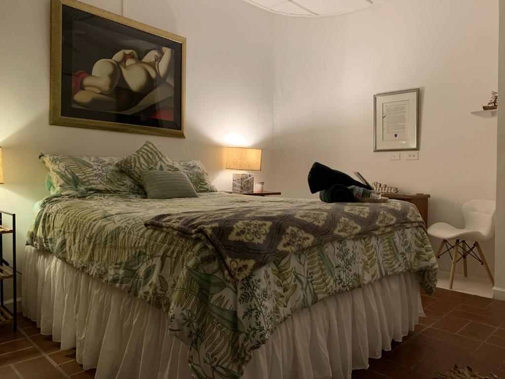 Postel nebo postele na pokoji v ubytování B&B EL Litoral