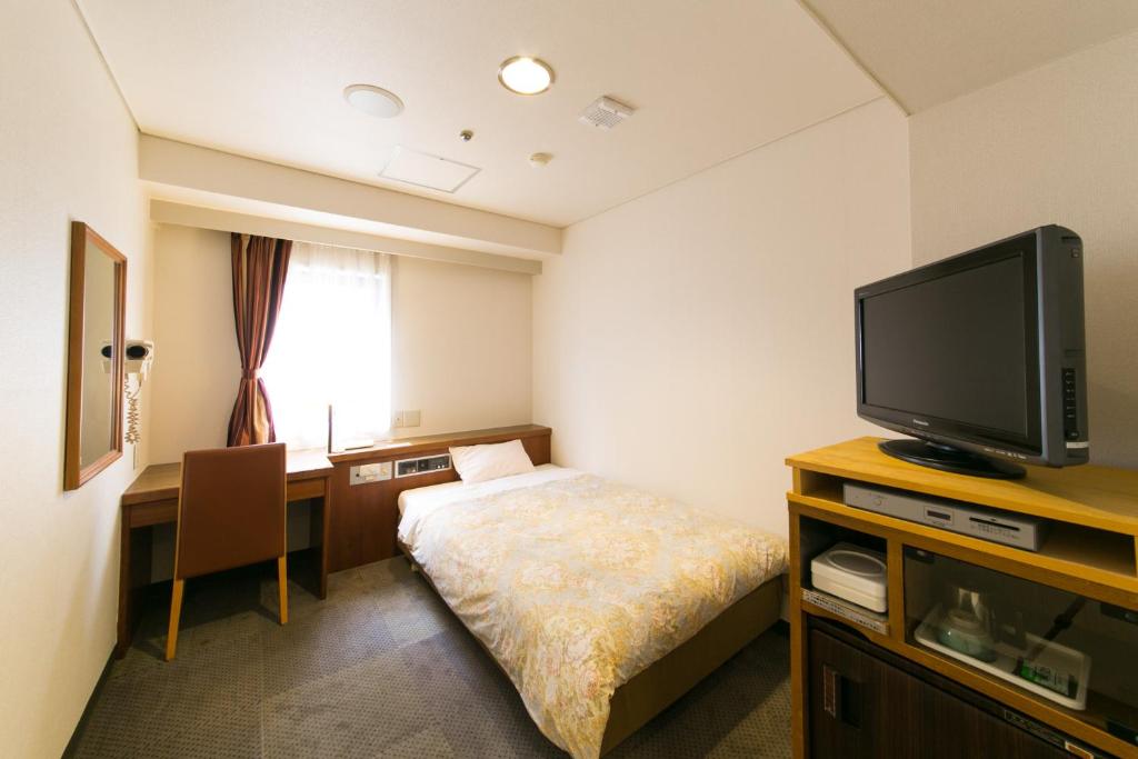 TV a/nebo společenská místnost v ubytování Hotel Ohedo