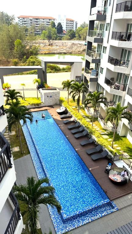 BEACH Condo Mae Phim - Deluxe Kamer Met Queensize Bed