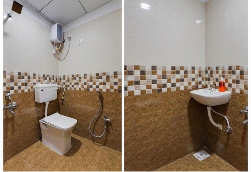 Koupelna v ubytování Hotel Prime 24