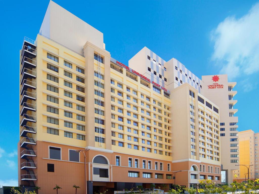 a rendering of a hotel building at Hotel Universal Port Vita in Osaka