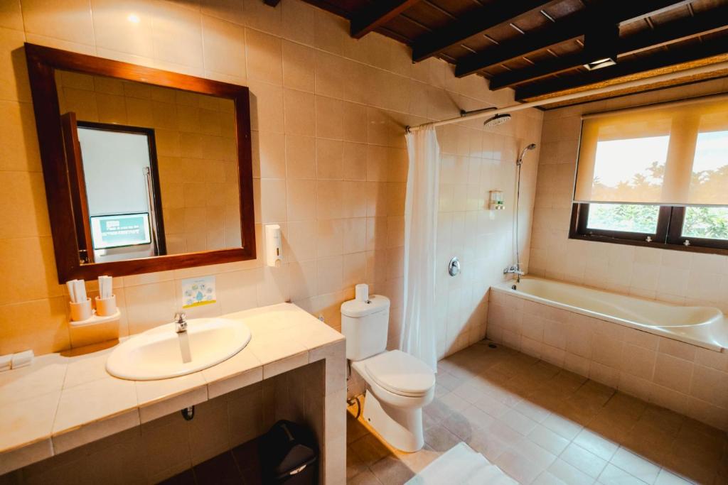 Koupelna v ubytování Sri Aksata Ubud Resort
