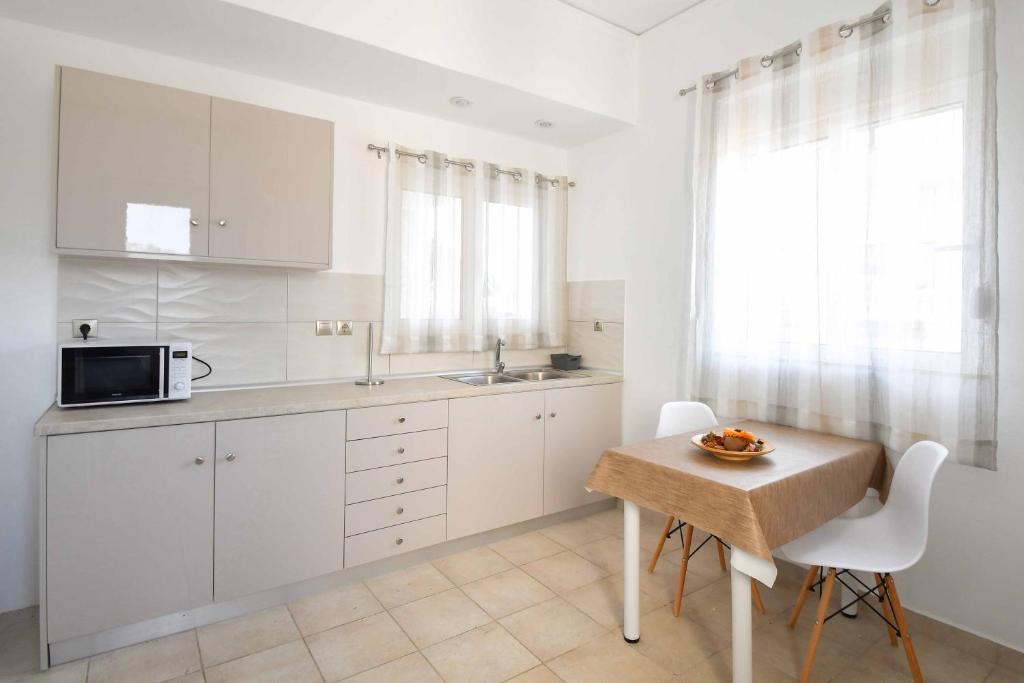 Kuchyň nebo kuchyňský kout v ubytování Villa Piccolo Paradiso