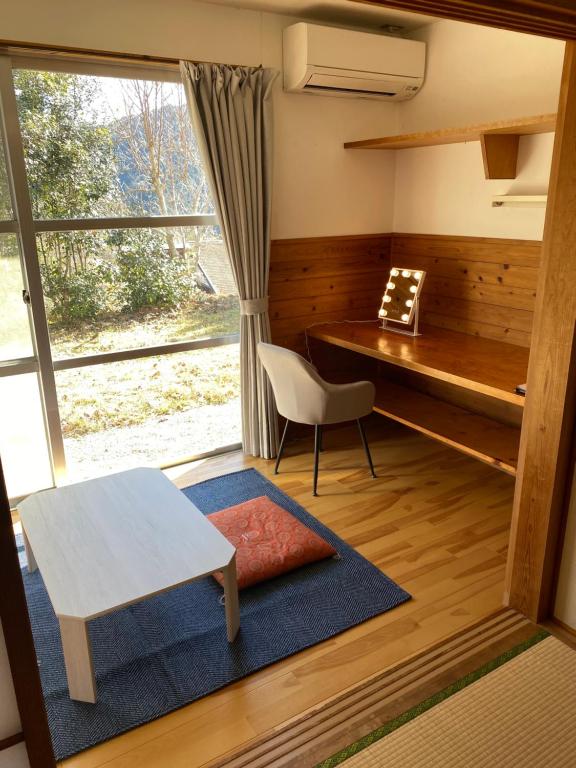 Posezení v ubytování 山茶小屋 Yamachagoya