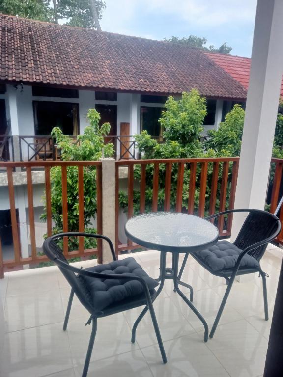 Balkón nebo terasa v ubytování LilyPad guest house