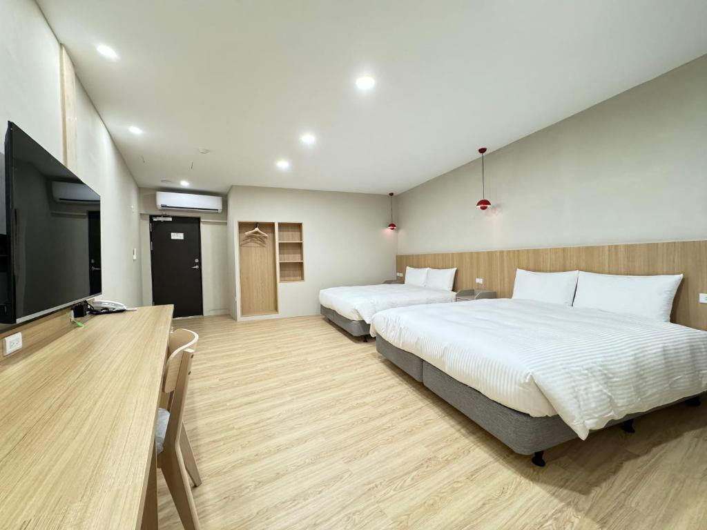 TV o dispositivi per l'intrattenimento presso Yoshi Hotel - Tainan Sinmei Branch