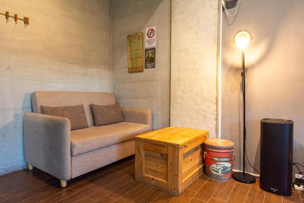 Posezení v ubytování Ting Shuan B B&B
