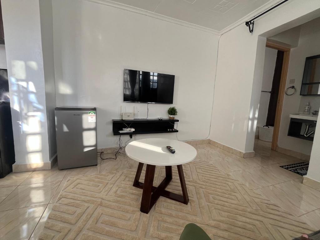 Kuchyň nebo kuchyňský kout v ubytování Royal apartments Eldoret