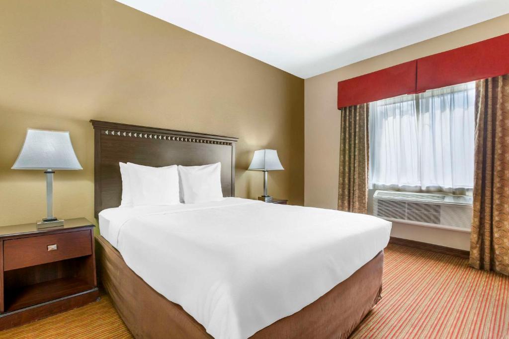 Postel nebo postele na pokoji v ubytování Comfort Inn Phoenix Central City