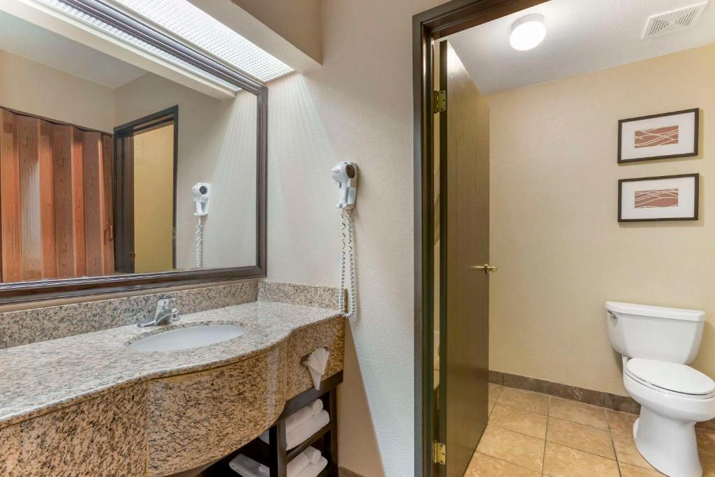 Koupelna v ubytování Comfort Inn Phoenix Central City
