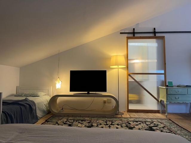 A bed or beds in a room at Espacio Natural