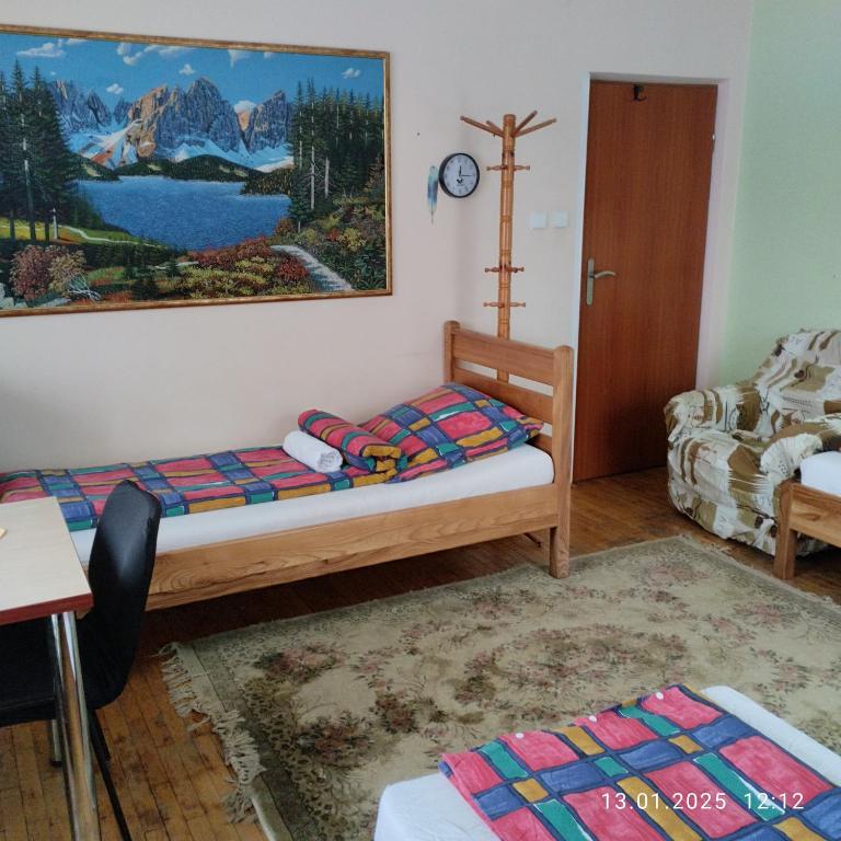 Homestay Stróżówka - 4人部屋 テラス付
