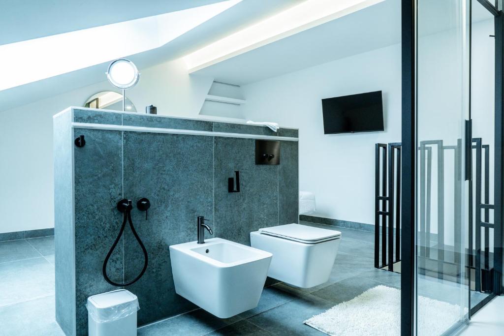 Koupelna v ubytování Ram7 Segredo Ultrassecreto Apartment Gallarate