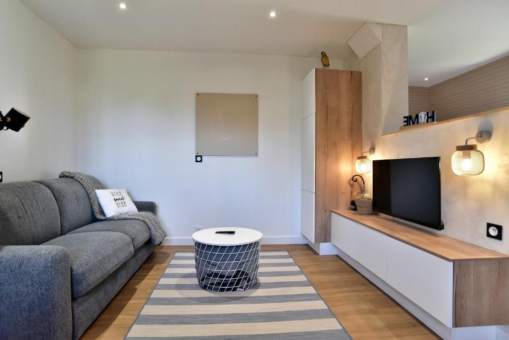 Posezení v ubytování Emilie 21 - à 200m de la plage