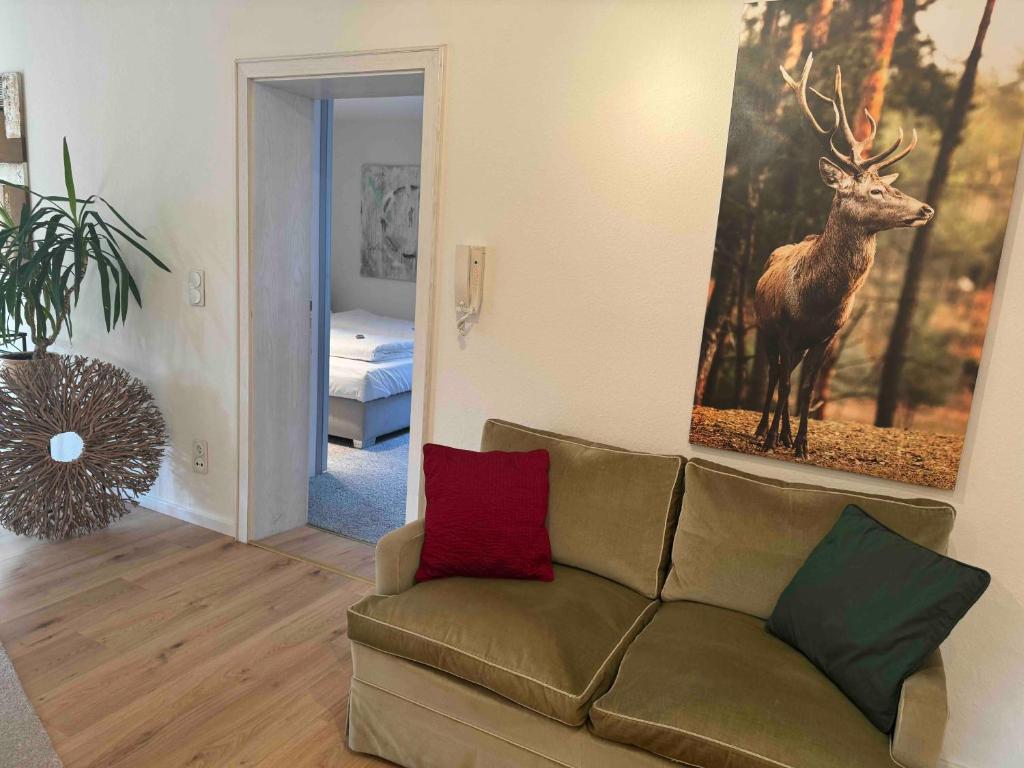 Posezení v ubytování Hotel Das Waldhaus in Maikammer