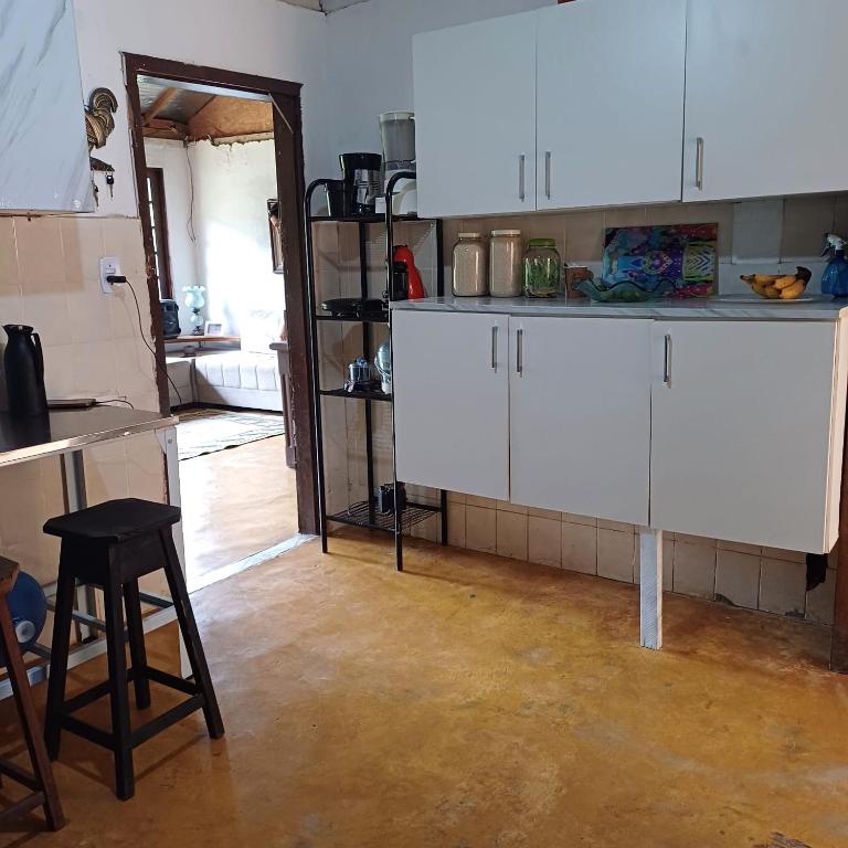 Η κουζίνα ή μικρή κουζίνα στο Casa do alecrim