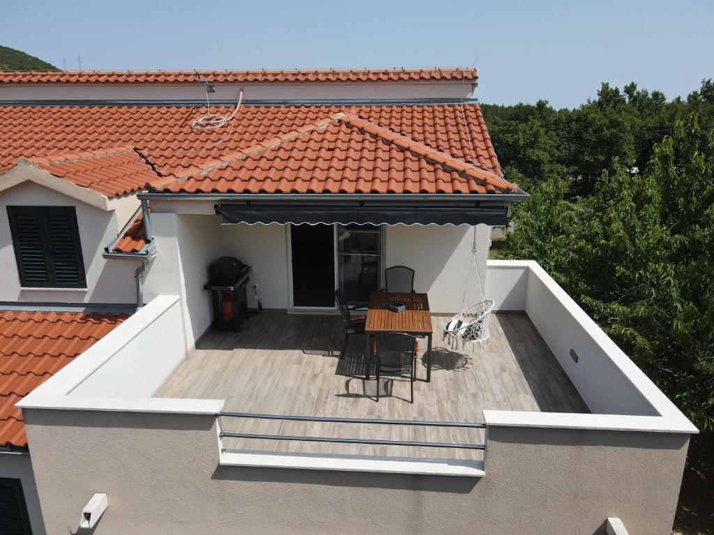 Balkón nebo terasa v ubytování Apartment Tugare