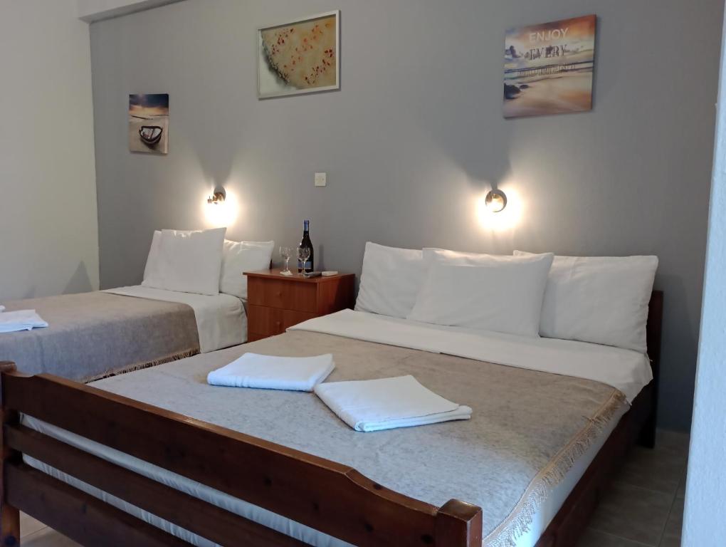 Postel nebo postele na pokoji v ubytování House Georgia