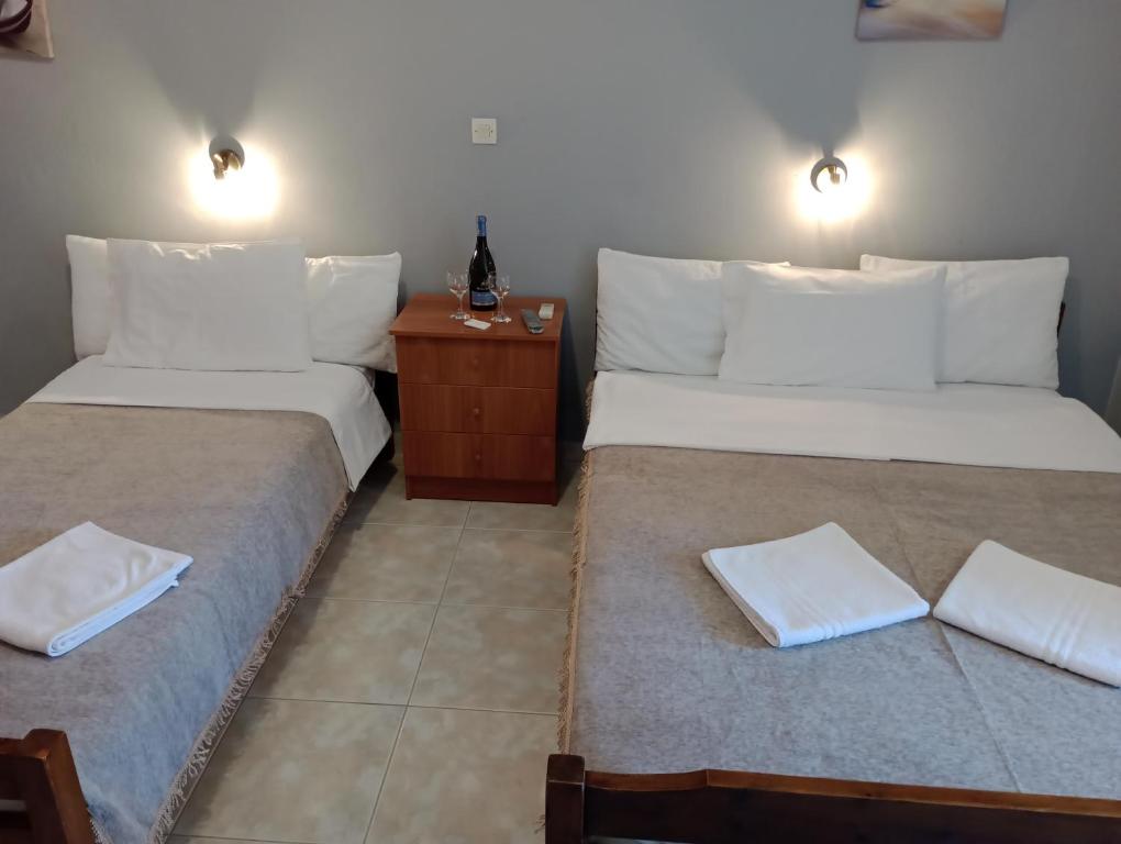 Postel nebo postele na pokoji v ubytování House Georgia
