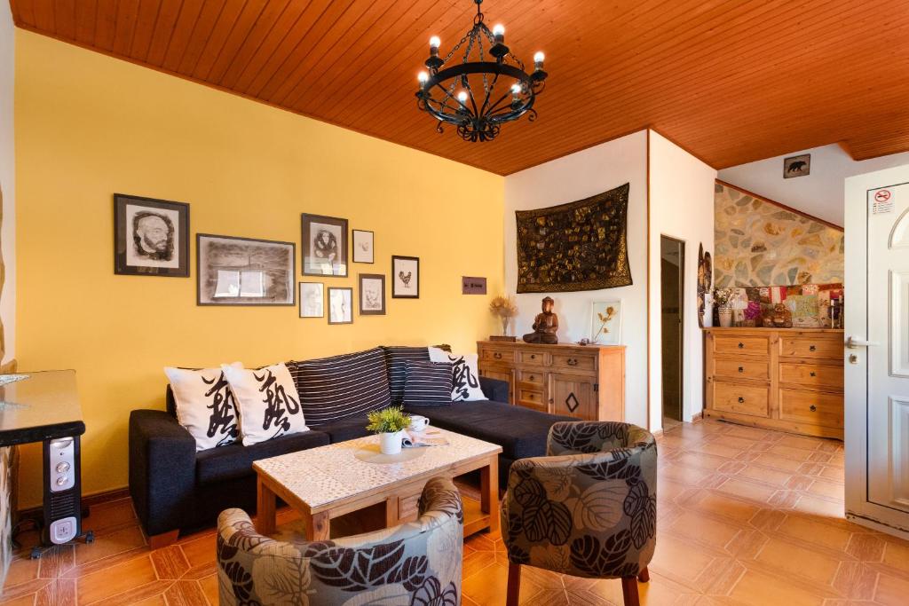 Posezení v ubytování Apt Rural Zona Céntrica Isla