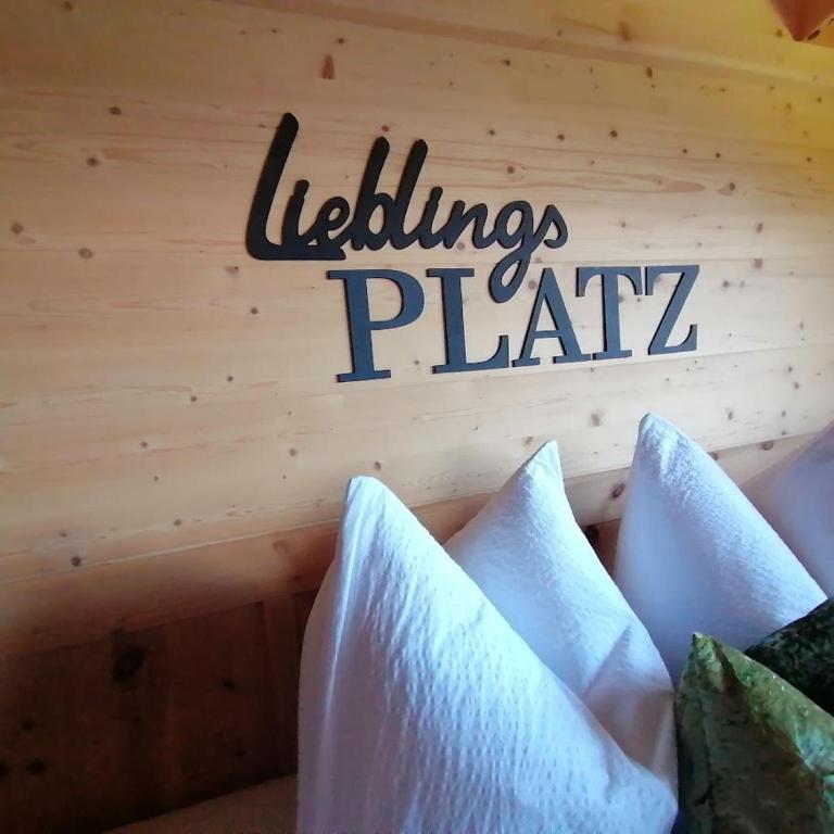 Postel nebo postele na pokoji v ubytování Wieslhütte