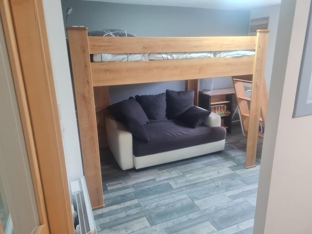 Posezení v ubytování Gîte Le Canaillou