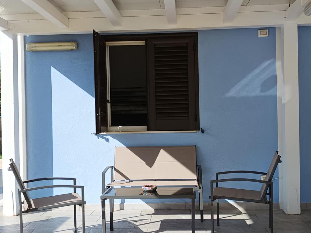 Balkón nebo terasa v ubytování Casa azzurra