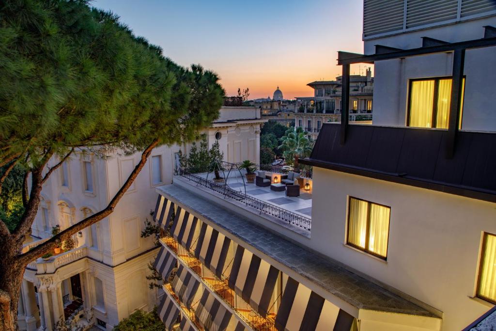 Balkón nebo terasa v ubytování Donna Laura Palace by OMNIA hotels