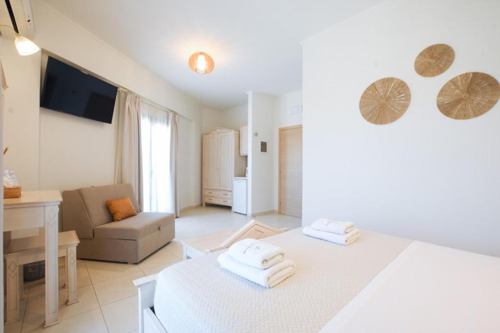 Postel nebo postele na pokoji v ubytování Philharmonie Hotel