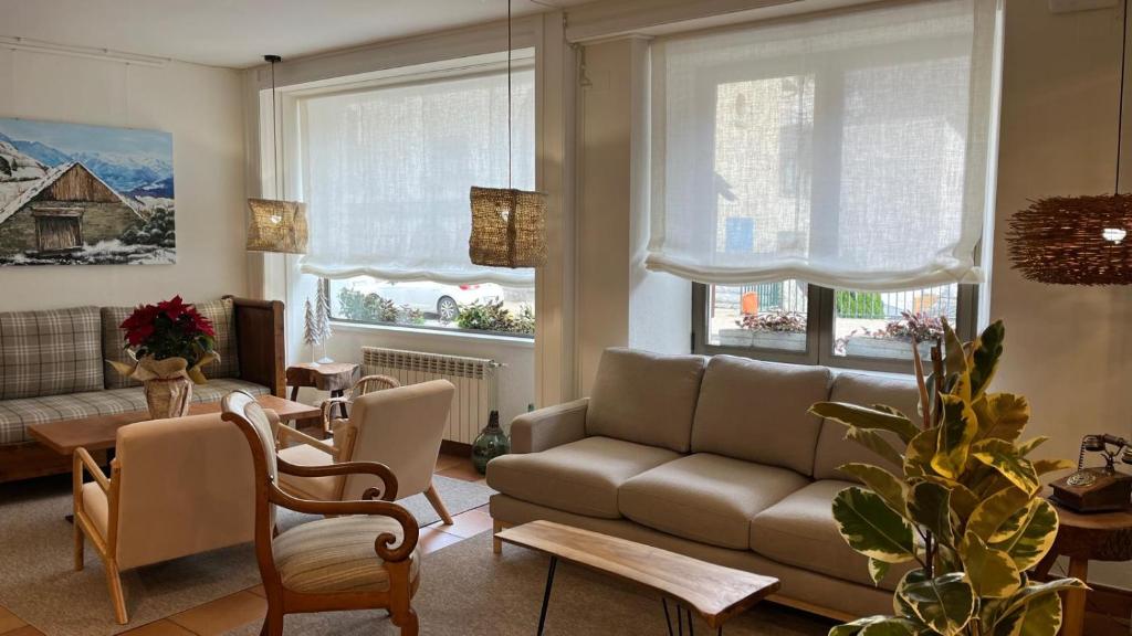 Posezení v ubytování Hotel Juan Canejan