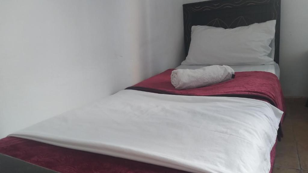 Postel nebo postele na pokoji v ubytování Idriss Seaview Guesthouse