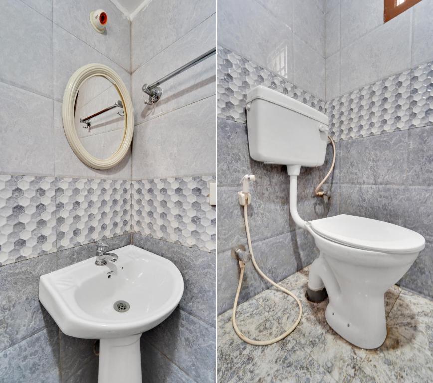 Ένα μπάνιο στο Coolspot Cottage