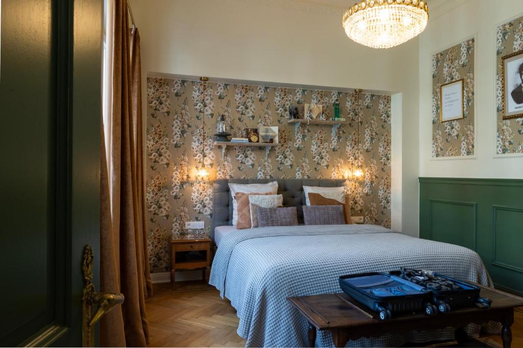 Postel nebo postele na pokoji v ubytování B&B l'Inconnu