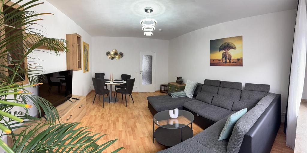 Χώρος καθιστικού στο Medina apartment