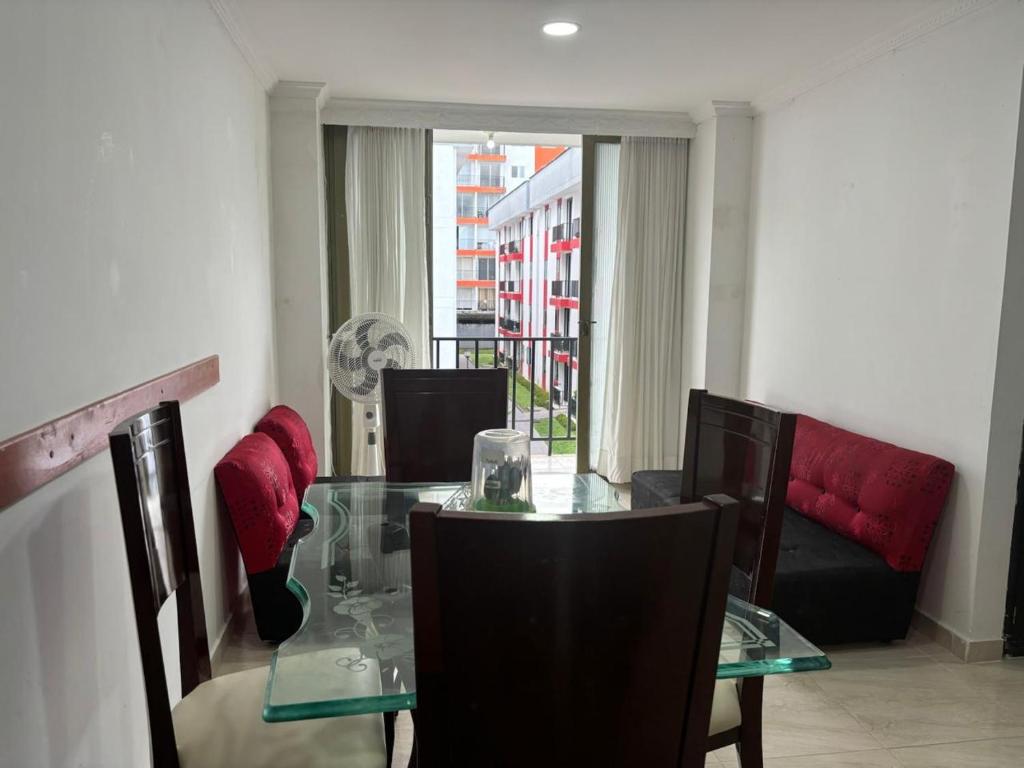 Χώρος καθιστικού στο Apartamento Familiar Amoblado