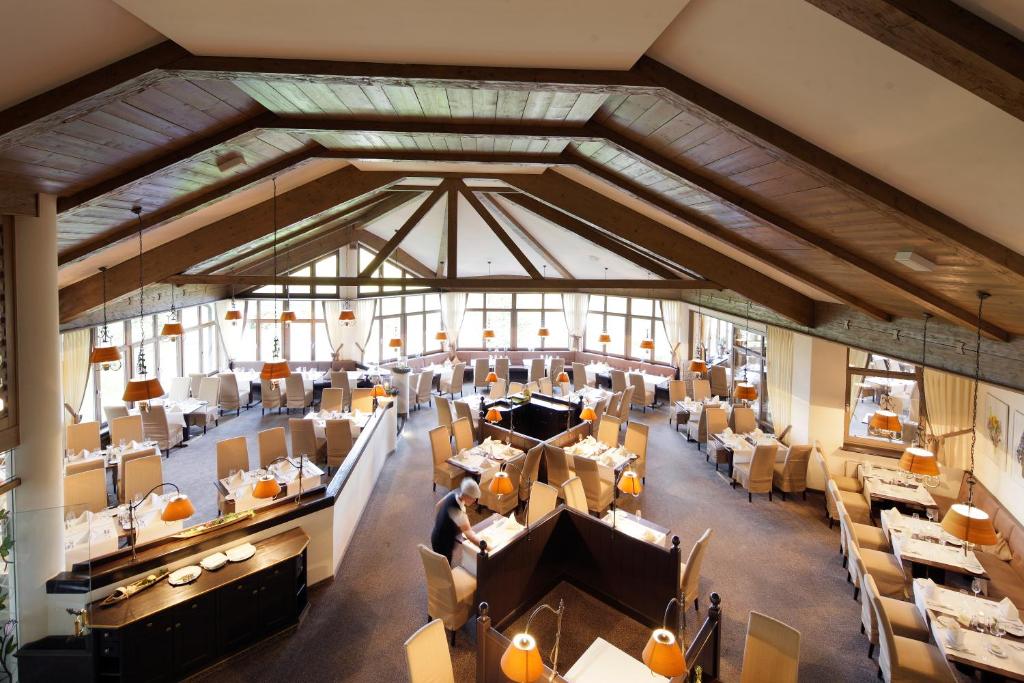Restaurace v ubytování allgäu resort