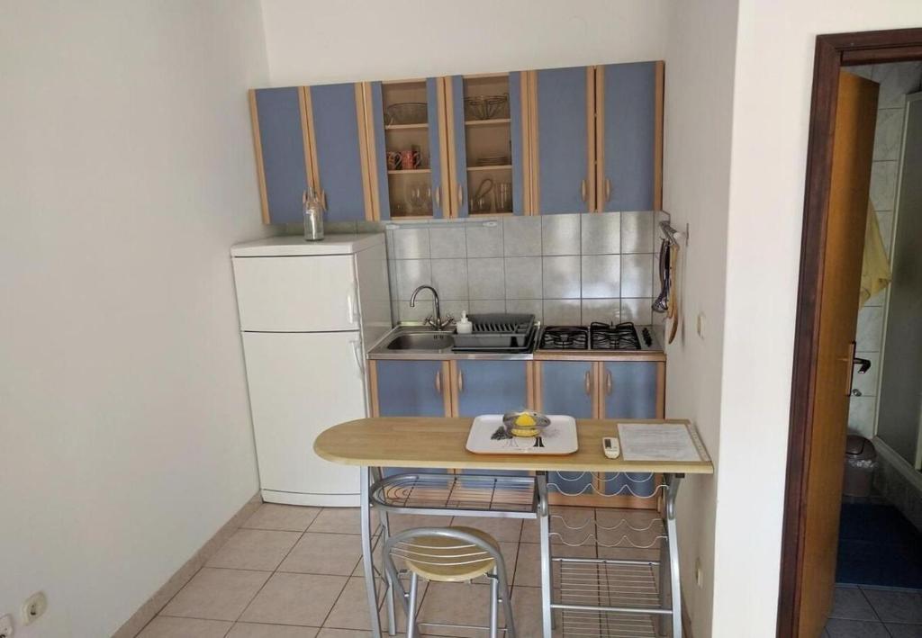 Kuchyň nebo kuchyňský kout v ubytování Apartments Var