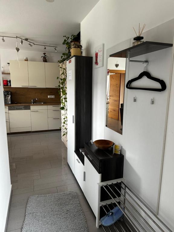 Kuchyň nebo kuchyňský kout v ubytování Ferienwohnung Mölltaler Bergblick